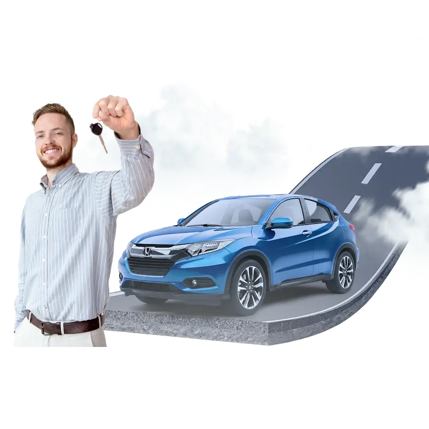 Person holding car keys